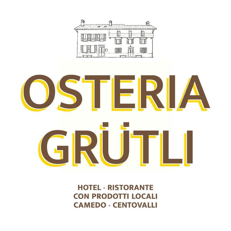 Osteria Gruetli Con Alloggio Borgnone Eksteriør billede